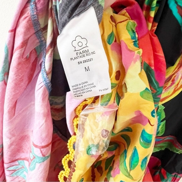 NWT Farm Rio Floral Maxi Dress - Picture 9 of 9